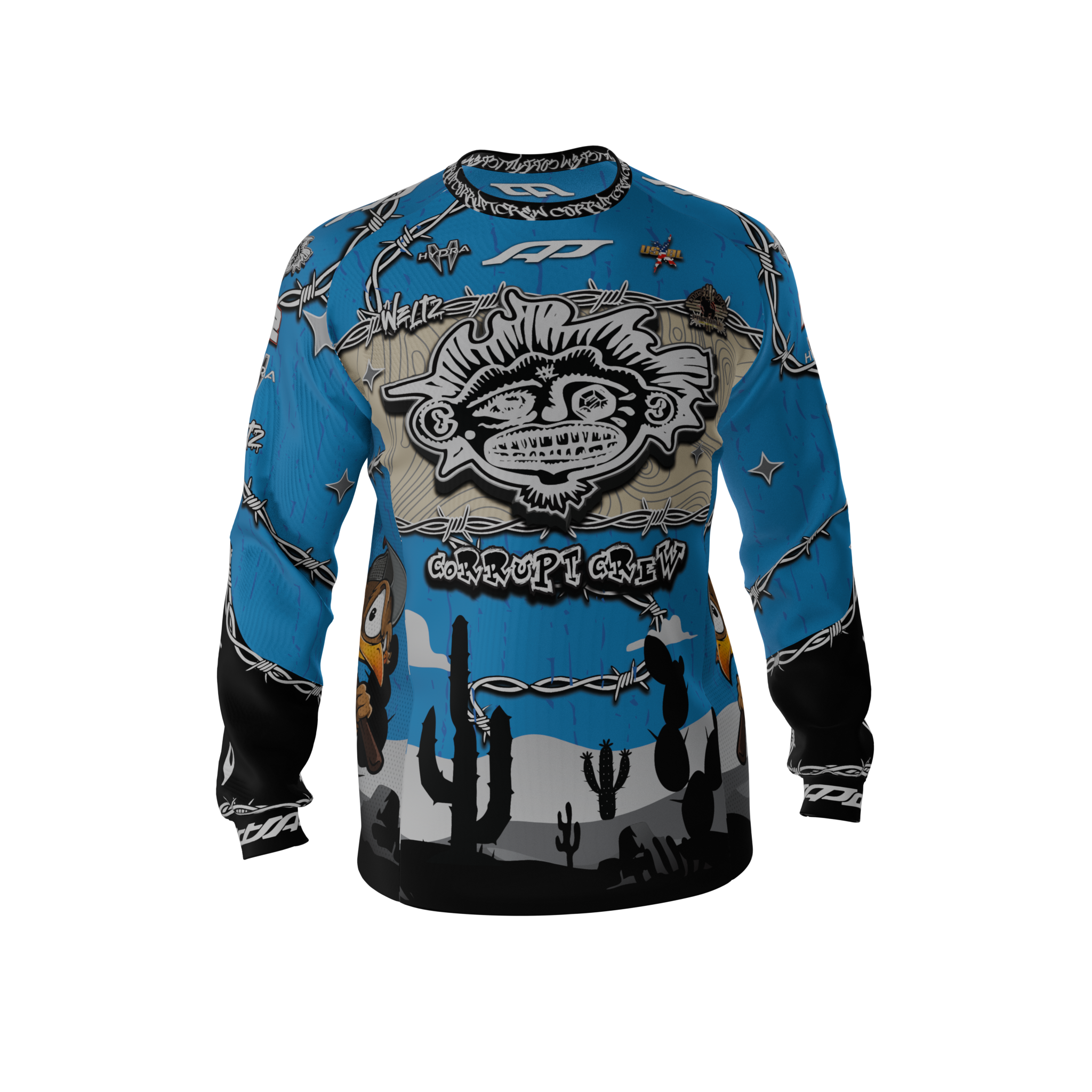 Corrupt Crew - Jersey - Blue Desert