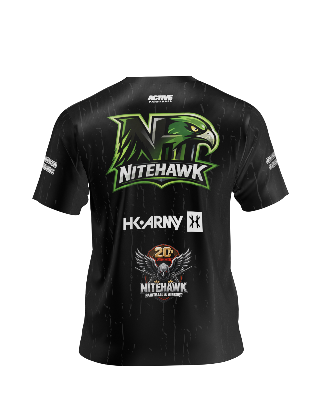 Nitehawk Paintball - Dry Fit T-Shirt - 20th Anniv.