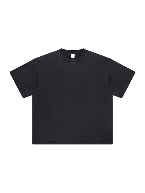 Active Paintball Custom Washed Finish T-shirt in washed black, front