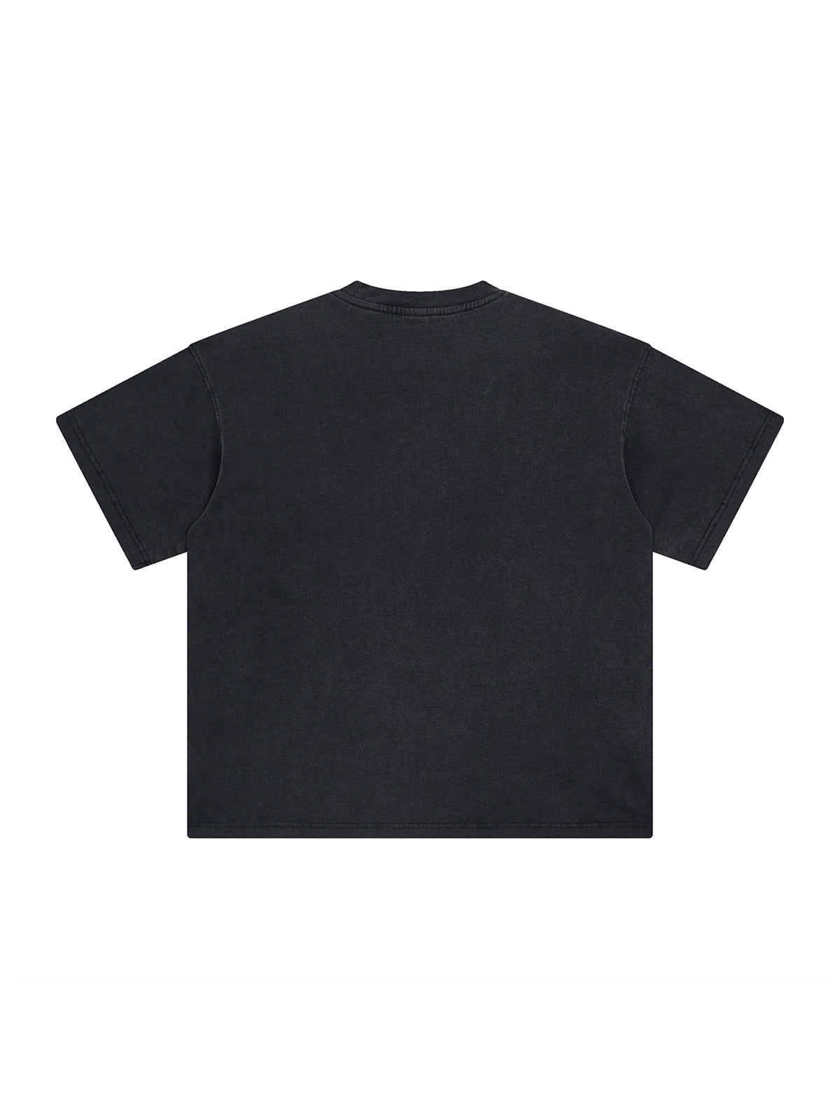 Active Paintball Custom Washed Finish T-shirt in washed black, back