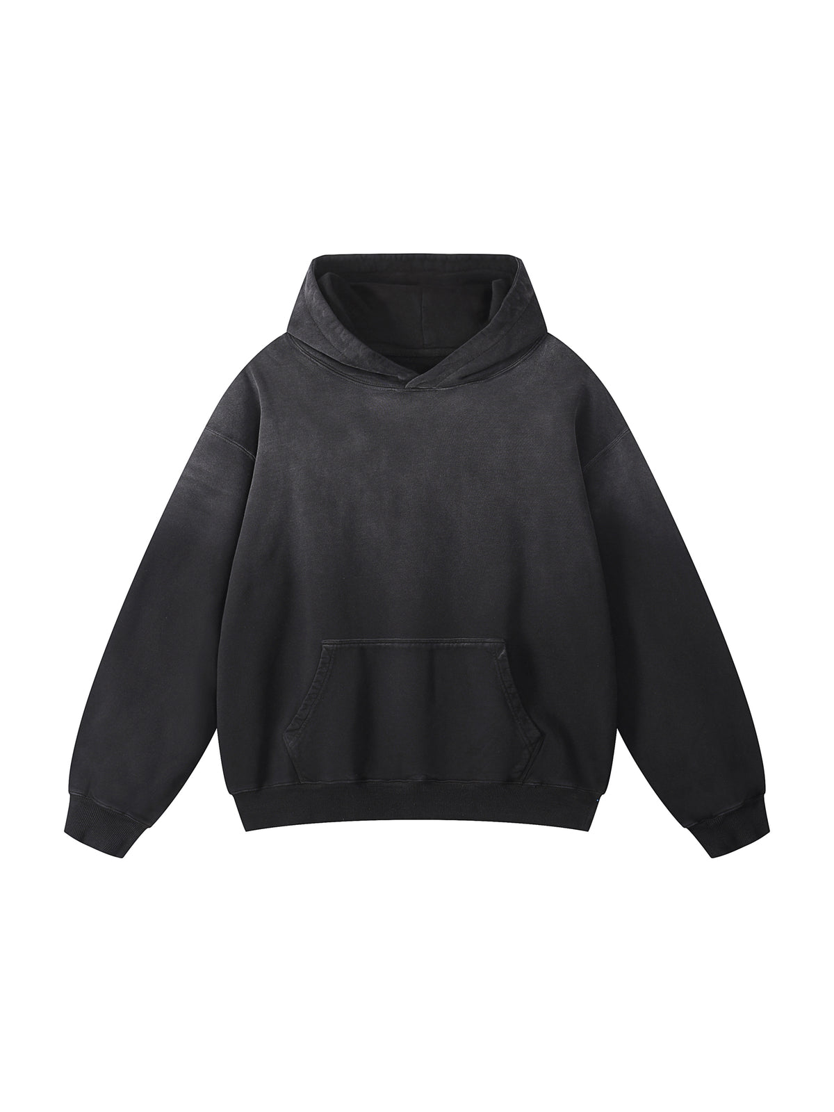 Active Paintball Custom Sunfade Hoodie in faded black, front
