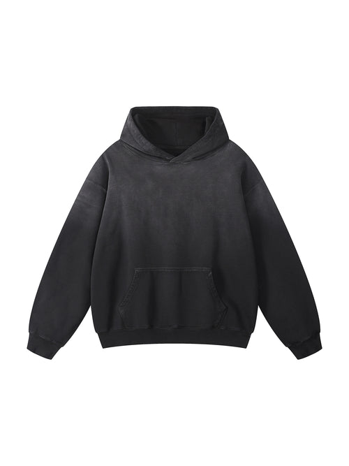 Active Paintball Custom Sunfade Hoodie in faded black, front