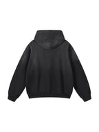 Active Paintball Custom Sunfade Hoodie in faded black, back
