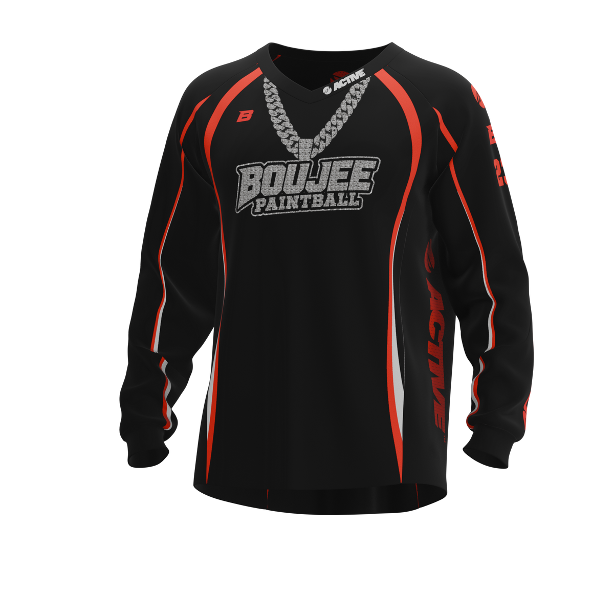 Boujee Paintball - Performance Jersey - Boujee Chain