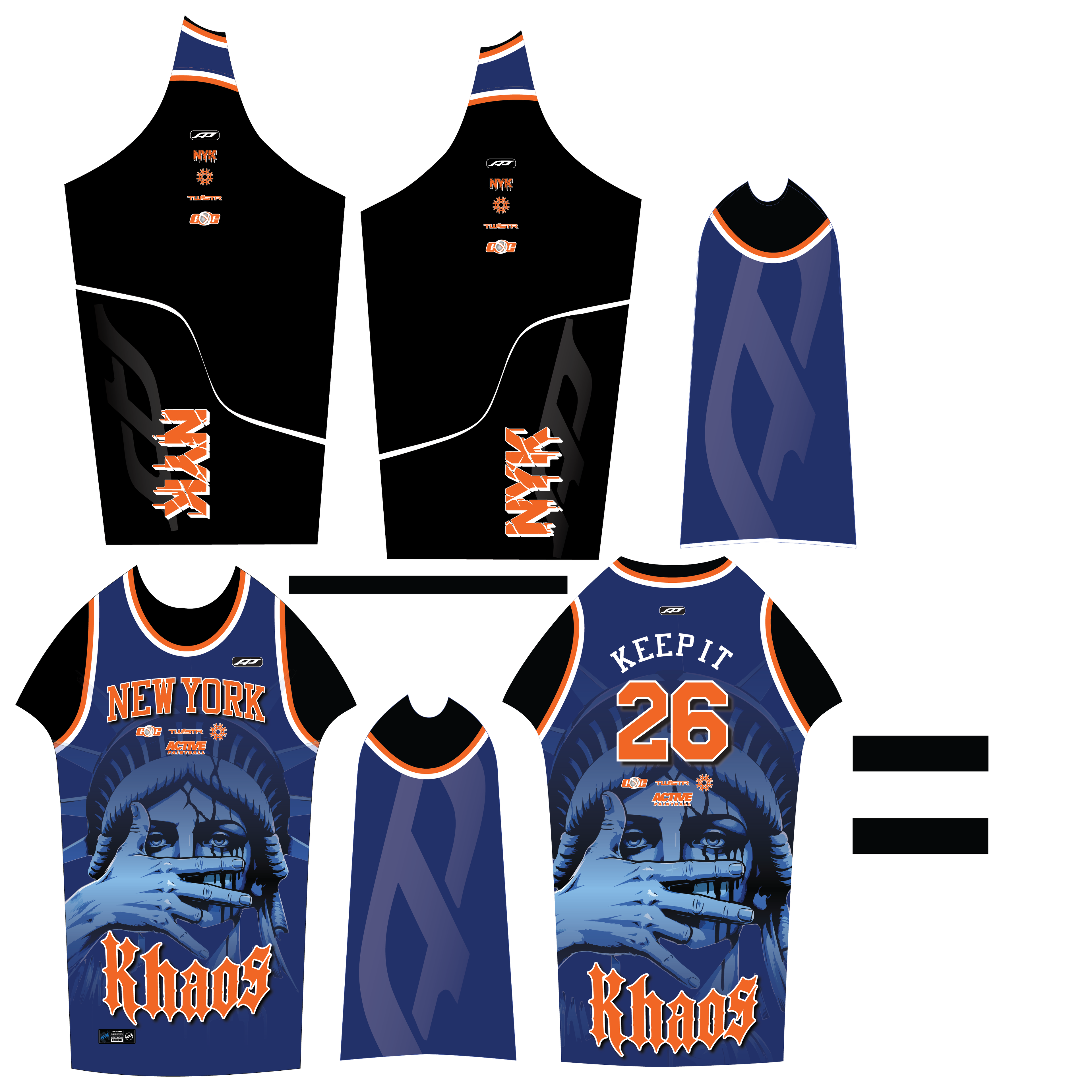 NYK (NY KHAOS) - Jersey - Knicks '26