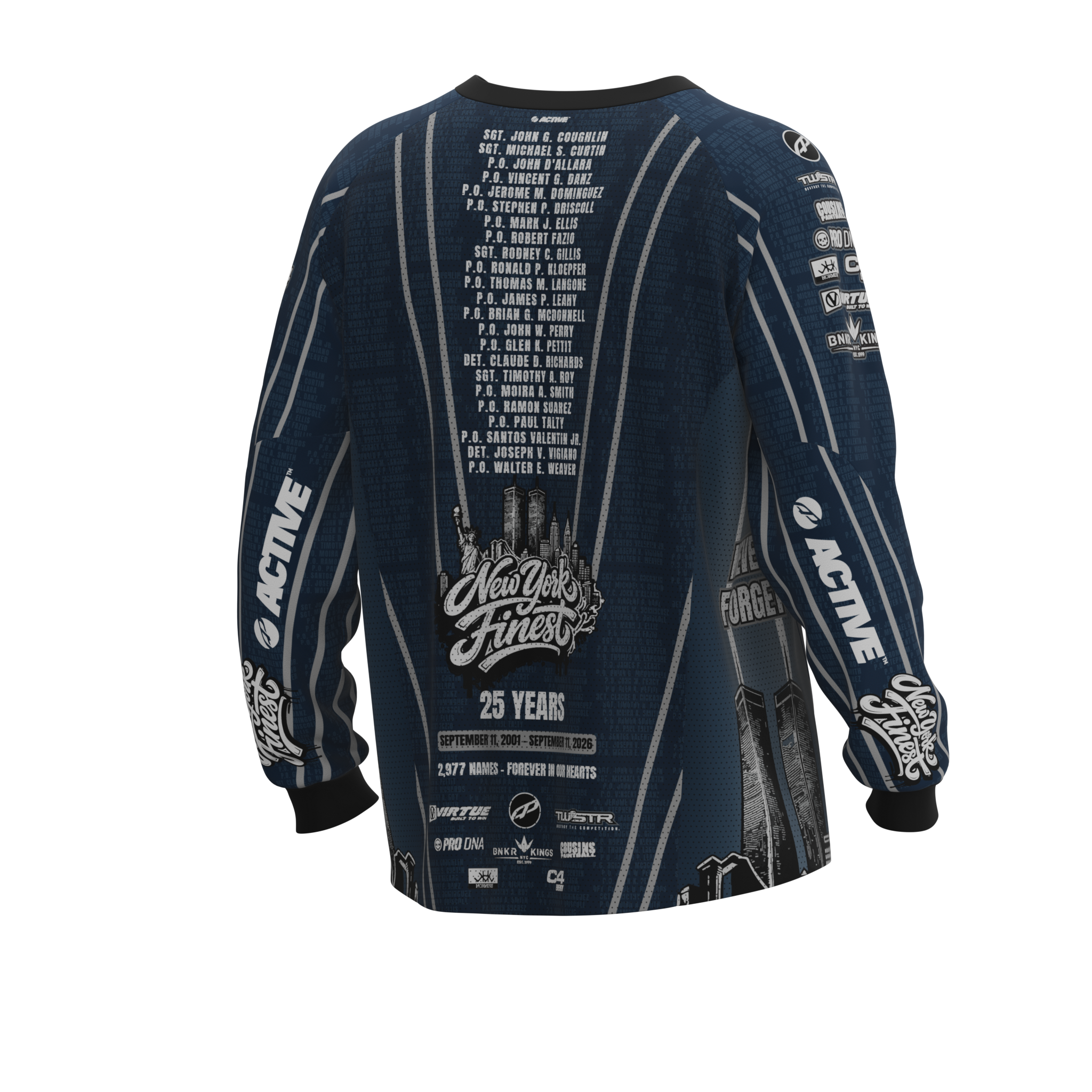 NYPD Finest - Jersey - 9/11 Memorial