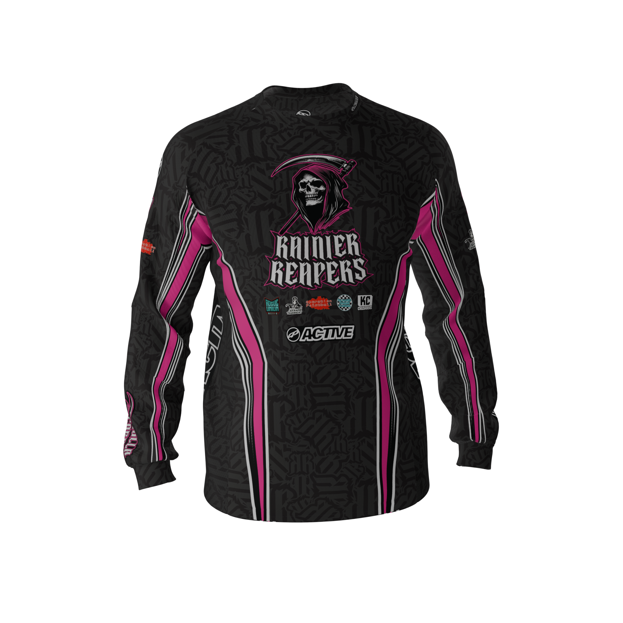 Rainier Reapers - Jersey - RR Pink (Round Neck)