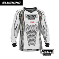 SLUGKING x Active Factory - Jersey - Heavy Slugs (White)