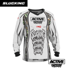 SLUGKING x Active Factory - Jersey - Heavy Slugs (White)