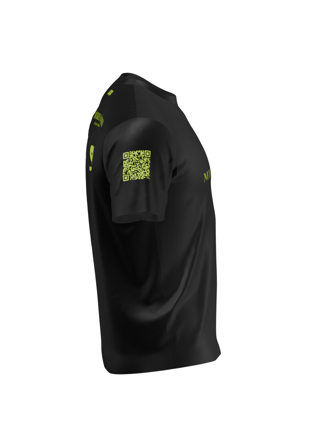 Mickey O Media - Dry Fit T-Shirt (Black/Green)