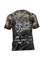 NYPD Finest - Dry Fit T-Shirt - Real-Tree Fade