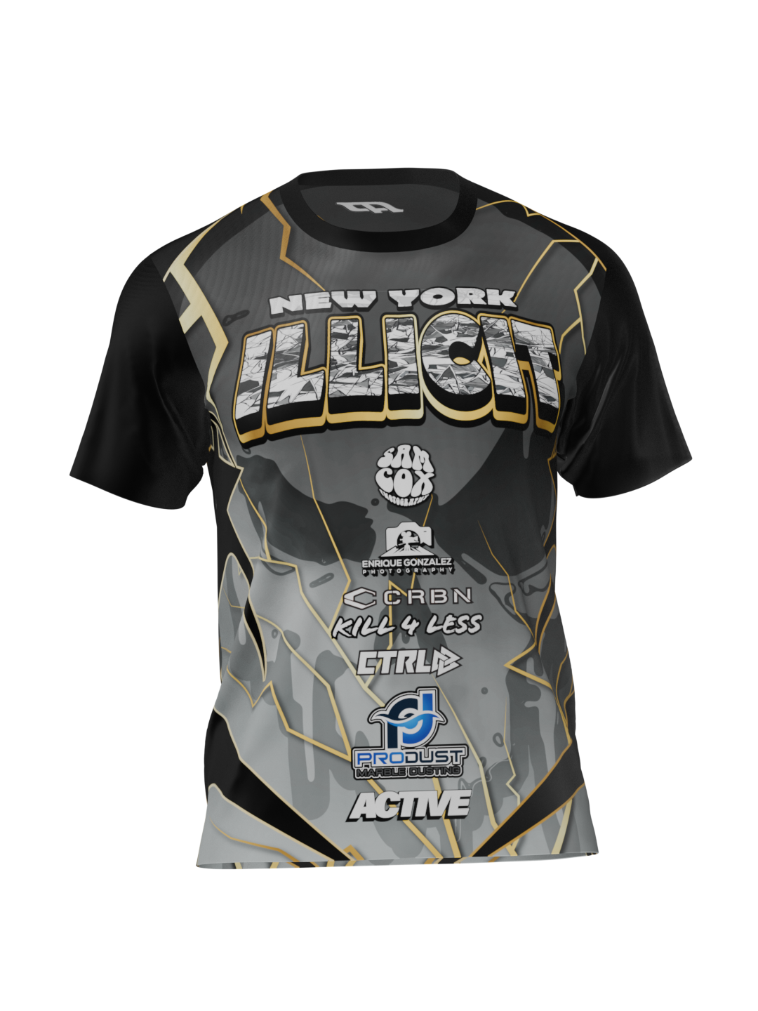 Illicit - Dry Fit T-Shirt - Shattered