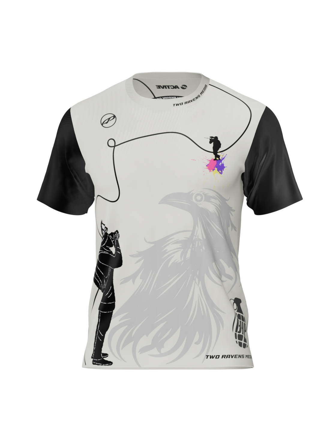 Two Ravens Media - Dry Fit T-Shirt - Siemsky
