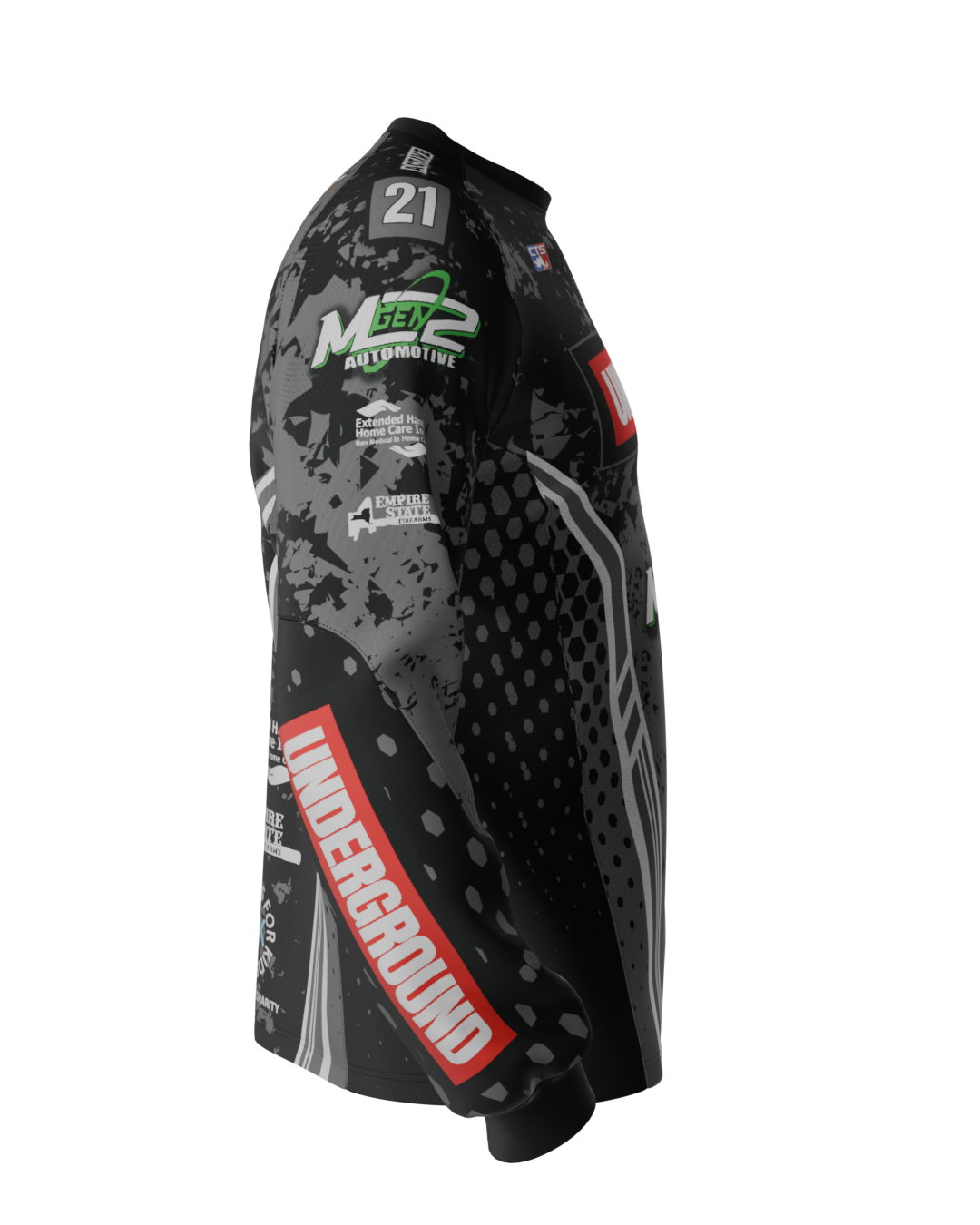 Underground LI - Jersey - (V3 Grey Splash)