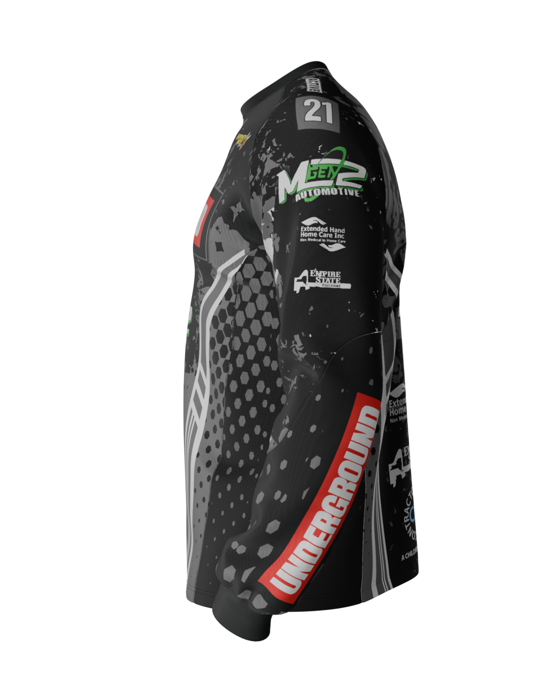 Underground LI - Jersey - (V3 Grey Splash)
