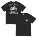 RiderHouse - Shop Tee - 100% Cotton (Black/White)