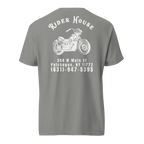 RiderHouse - Shop Tee - 100% Cotton (Grey/White)