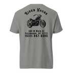 RiderHouse - Shop Tee - 100% Cotton (Grey/Black)