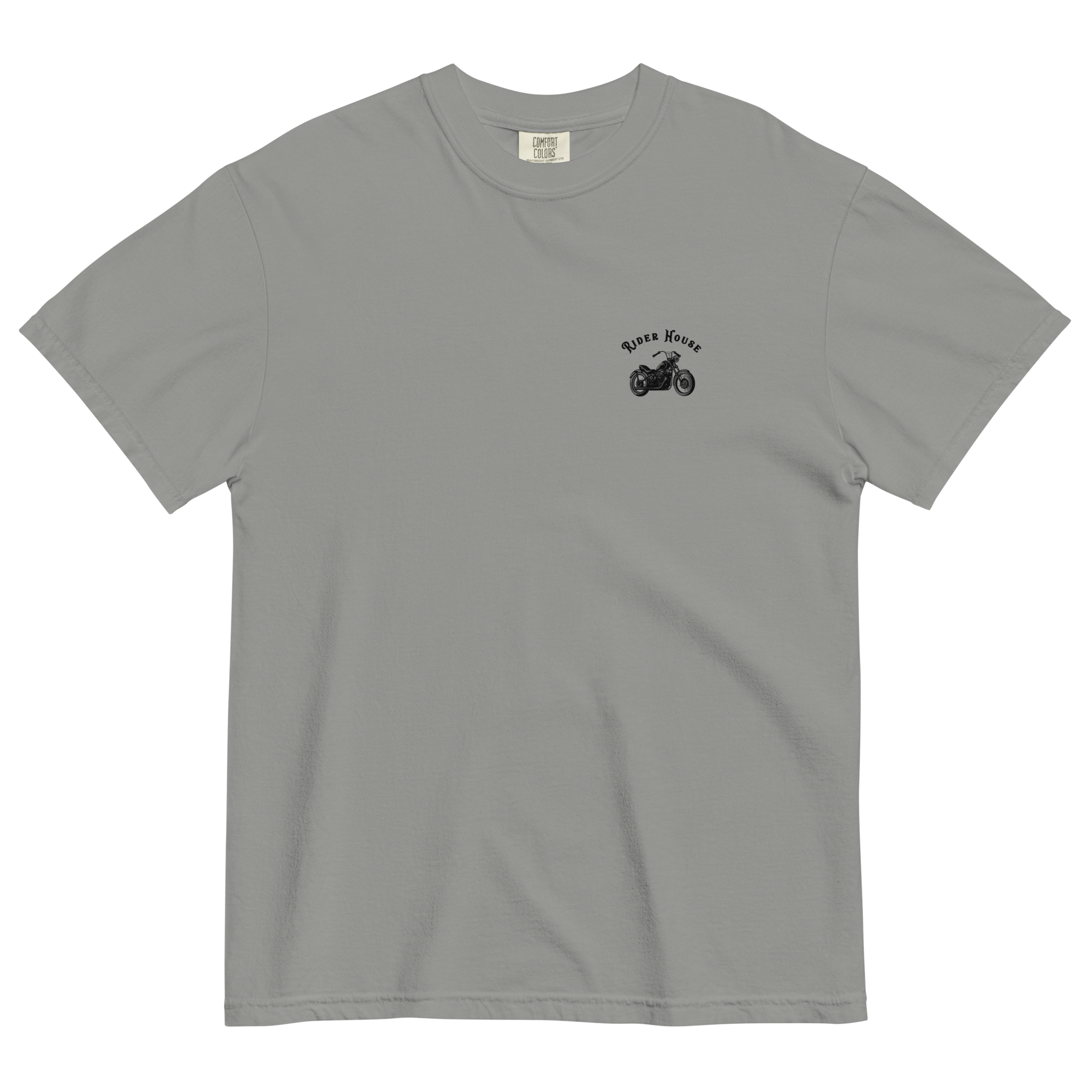 RiderHouse - Shop Tee - 100% Cotton (Grey/Black)