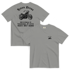 RiderHouse - Shop Tee - 100% Cotton (Grey/Black)