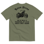 RiderHouse - Shop Tee - 100% Cotton (Olive/Black)