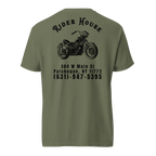 RiderHouse - Shop Tee - 100% Cotton (Olive/Black)