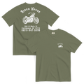 RiderHouse - Shop Tee - 100% Cotton (Olive/White) (Copy)