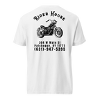 RiderHouse - Shop Tee - 100% Cotton (White/Black)