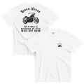 RiderHouse - Shop Tee - 100% Cotton (White/Black)