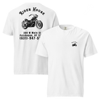 RiderHouse - Shop Tee - 100% Cotton (White/Black)